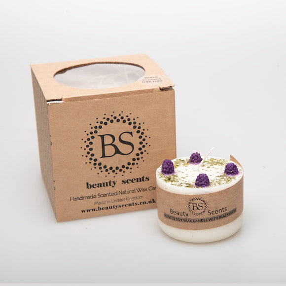 Small  Candles with Blackberry